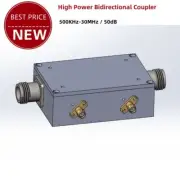 High Power Bidirectional Coupler 500KHz-30MHz 50dB Coupling 200W HF VHF tp2