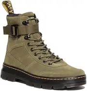 [Dr. Martens] Men's Combs Nylon Combat Boot, black