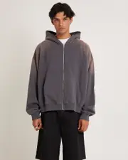 Spray Zip Hoodie