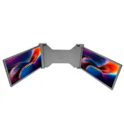 Portable Dual-Screen Monitor For Laptop 2 pcs of 14 Inch Full View Display Model No. S19