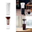 Iced Coffee Maker Easy to Use 1.1 Liter Drip Coffee Pot Durable Hand Brewed