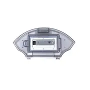 Suitable for Cobos Deebot OZMO U2 Pro Sweeping Machine Accessories Replacement Dustbin 800Ml Dustbi