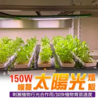 在飛比找momo購物網優惠-【JIUNPEY 君沛】150W 全光譜吊掛式植物燈版(植物