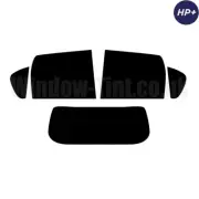 For Mitsubishi Colt 5-door 04-07 Carbon Pre Cut Window Tint 35% Light 2-ply HP+