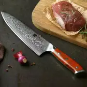 XINZUO 8.5 inch Chef Knife High Carbon VG10 Damascus Kitchen Knife with Rosewoo