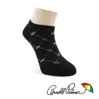 在飛比找momo購物網優惠-【Arnold Palmer】格紋隱形襪-黑(船型襪/女襪/