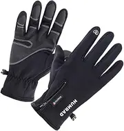 [COLLBATH] Men's Gloves Cycling Gloves Touchscreen Driving Gloves Bike Gloves Mens Texting Gloves Work Glove Skid-proof Gloves Touch Screen Gloves Working Gloves for Men Polar Fleece