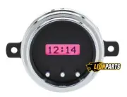 Dakota Digital 49-50 Ford Black Clock Red LED for VHX System VLK-49F-K-R (for: Ford)