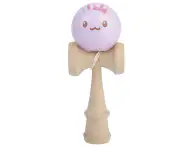 Child Kids Cartoon Kendama Ball Skillful Juggling Game Ball Japanese Traditional Toy(Rabbit)