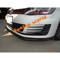 在飛比找蝦皮購物優惠-VW GOLF GTI 7代 VII 前下巴 擾流 定風翼 