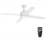 Home Decorators Mercer 54727 - 52 inch Ceiling Fan with LED Light and Remote