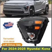 For 2024 2025 Hyundai Kona LH Left Driver Side LED Headlight Headlamp 92101BE020