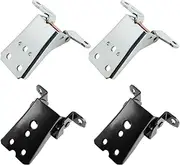 AUTOKAY E8TZ1522810A E9TZ1522800A 4-Pack Door Hinge Upper Lower Left Right Set Fits for Ford Bronco 1980-1996, for F-150 1980-1996, for F-250 1980-1997, for Mercury Marquis 1983-1986