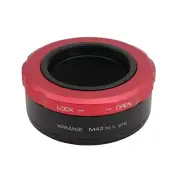 XPimage Lens Lock Adapter for M42 Screw Lens to Leica L Sigma Panasonic L Camera