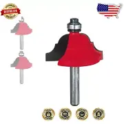1-9/16" Cove & Bead Router Bit with 1/4" Shank - Precision Woodworking Tool