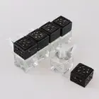 5Pcs 6ml Car Perfume Diffuser Scent Oils Bottle Pendant Empty Glass Vials