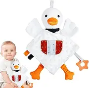 Duck Stuffed Animal for Baby | Cute Soothing Duck Plush Puppet - Sleep Soothers, Swan Hugging Pillow, Soft Calming for Babies Girls Boys