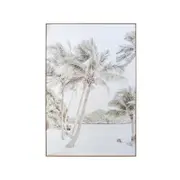 LVD Framed Canvas/Pine 80x120cm Relaxing Wall Hanging Art