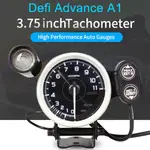 DEFI ADVANCE A1 米 7 種顏色 11000 RPM 轉速表步進電機, 變速 80MM