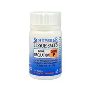 Martin & Pleasance Schuessler Tissue Salts Comb P (Poor Circulation) 125t