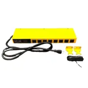 Smart PDU Cabinet Socket 8-Port 20 amps SSH telnet SNMP 485-TCP RTU Programmi...