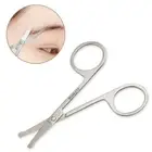 makeup scissors small nose hair cut manicure make-up eyebrow with round&^5S