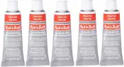 M00227x5-FS MOREZMORE 5 Tubes Fresh Amaco Rub 'n Buff PEWTER Wax Metallic Finish