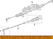 CHRYSLER OEM 14-18 Cherokee Steering Gear Linkage-Inner Tie Rod 68224935AB