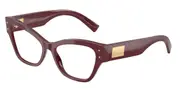 Dolce & Gabbana DG3404 3442 Women’s Glasses Burgundy Size 52 - Private Health Rebate - Blue Light Block Available