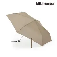 在飛比找momo購物網優惠-【MUJI 無印良品】聚酯纖維隨身折傘(共3色)