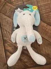 Tommee Tippee Stuffed Animal Elephant White Hypoallergenic Baby Plush Toy 10"