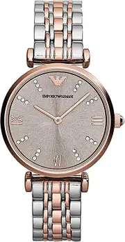 Emporio Armani Ar1840 Stainless Steel Rose Gold Ladies Watch One Size