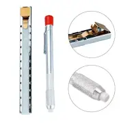 Convenient Engineering Marking Set White Slate Pencil with Premium Shell Holder