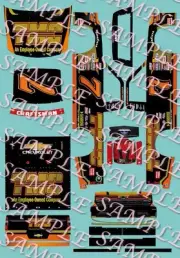PreOrder 2023 Sammy Smith TMC Truck 1/64 Peel& Stick Decals