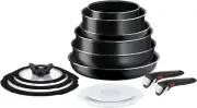 Tefal Ingenio Easy on Pots & Pans Set, 13 Pieces, Stackable, Removable Handle, S