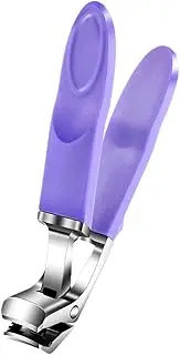 Angled Nail Clipper - Nail Clippers for Thick Nails | Heavy Duty Manicure Nails Kit, Anti-Splash Personal Care Tools, Fingernail Trimmer for Travel Grooming, Home Manicure
