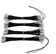 Arcity 2 Pcs Arcade Cable Wire LED Button Power Cable Daisy Chain 0.110 Inch/2.8mm Terminals Jumper Wire Harness Lighted Up 60 LED Arcade Buttons for USB Encoder, MAME, Arcade1Up, Raspberry Pi,PC New