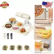 Graphene Heating Food Warming Mat with Timer - Portable Silicone 23.6" x 14.6"