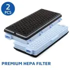 2x Hepa Filter For Miele Complete C2, Complete C3, Compact C1, Compact C2 Hoover