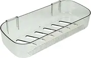 ULTECHNOVO Shower Stuff Wall-Mounted Rack Bathroom Organizer Adhesive Shelf Space-Saving Sleek Design