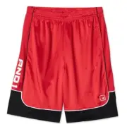 Mens And1 Basketball Gym Workout SHORTS Red Black White Size S 28/30 NEW