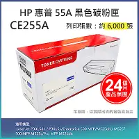 在飛比找Yahoo奇摩購物中心優惠-【LAIFU】HP CE255A (55A) 相容黑色碳粉匣