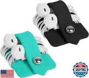 ELFRhino Cord Organizer Earbuds Holder Earphone Wrap Earphones Organizer Head