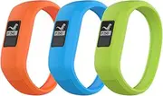 Watbro Bands Compatible with Garmin Vivofit JR/Vivofit JR2/ Vivofit 3, Soft Silicone Adjustable Stretchy Watch Bands with Buckle, for Vivofit jr/jr 2/3, for Kids Boys Girls Small Large