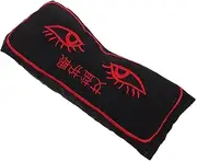 VICASKY Relaxing Heat Eye Mask Weighted Sleep Pillow Thai Wormwood Sea Salt Heat Pad for Eyes Meditation Accessory