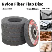 100x16mm Nylon Fiber Flap Polishing Wheel Pad For Metal Angle Grinder Tools 800#
