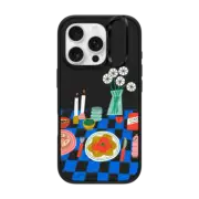 iPhone 16 Pro Impact Ring Stand Case MagSafe Compatible Spaghetti