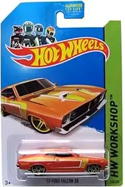 Mattel Hot Wheels HW Workshop 238/250 '73 Ford Falcon XB Die-Cast Car 1:64 Scale