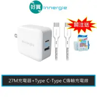 在飛比找蝦皮商城優惠-Innergie 台達電 27M 充電器 + Type C 