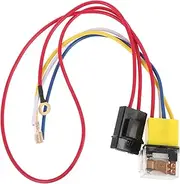 SOLUSTRE 12v Horn Wiring Kit Connector Adapter for Motorcycle Horn Air Pump Wiring for Easy Installation Vehicles